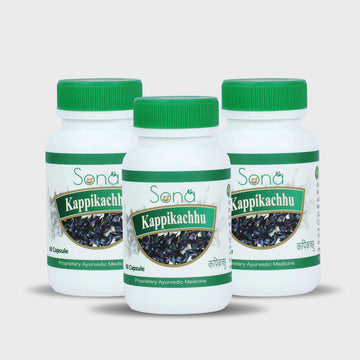 Sona Kappikachhu (Kauncha) Capsules - 60 Capsules (Pack of 3)